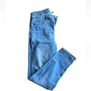 Time and Tru Women's Blue Jeggings, Size 12